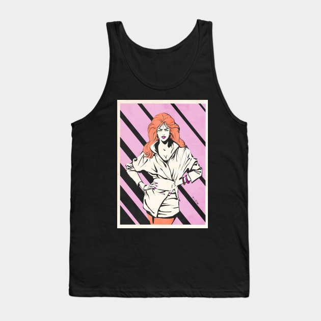 Janice Tank Top by Pablo Romero Art